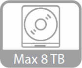 max 8 tb