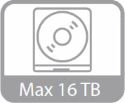 max 16 tb