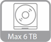 max 6 tb